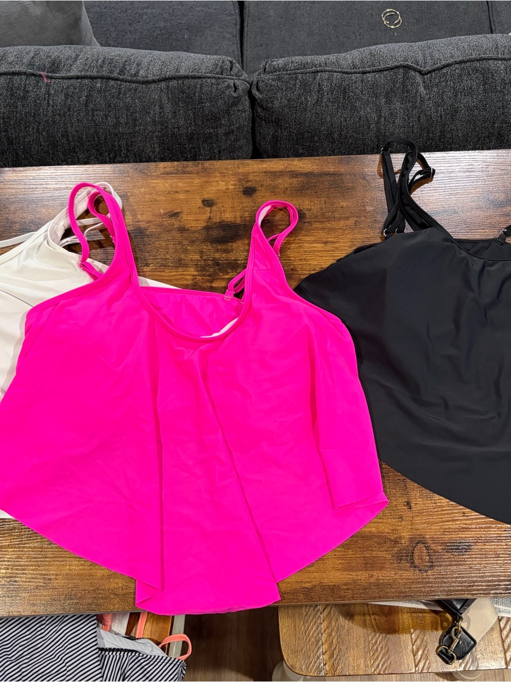Set of 3 swimsuit tops